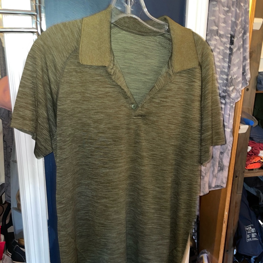 Green Lululemon polo
